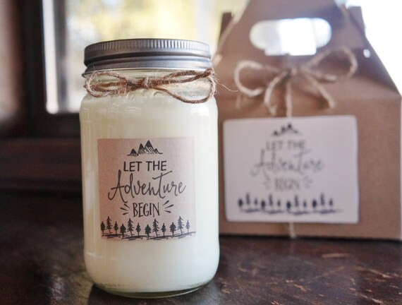 Soy Candle / 16 Oz Candle / 8 Oz Candle / Mason Jar Candle / Winter Candle  / Holiday Sweater Candle / Christmas Candle 
