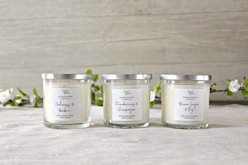 Tumbler Jar Candle/ Multiple Scent 9 Oz Pure Soy Candle / Etsy