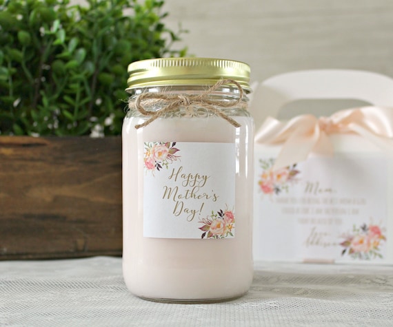 Mothers Day Candles | Floral Gift for Mom