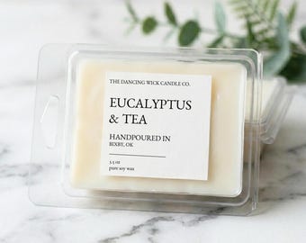 Soy Wax Melts 6-Pack | Hand Poured Tarts, Choose Your Scent
