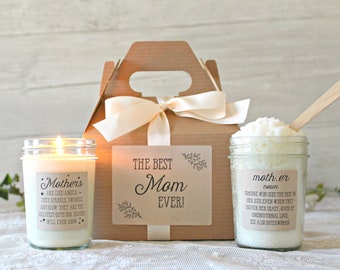 Mom Gift Box / Best Mom Ever / Birthday gift for Mom / Spa Gift Set for Mom / Gift for Mother / Mother's Day Gift / Spa Gift