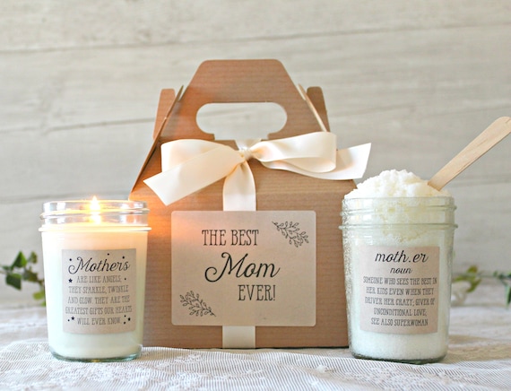 Mothers Day Candle & Gift Box | Personalized Gift for Mom