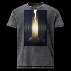 T-shirt in denim - The Void Of Origin