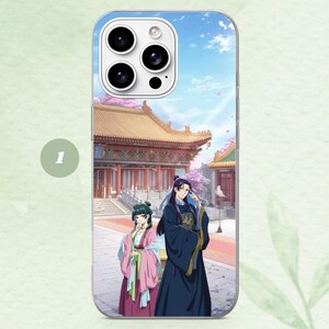 Apothecary Diaries Phone Case Maomao Anime Cover for iPhone 17Pro, 16, 15, 14, 13, 12, Samsung S26, S25, S24, S23Fe, A16, A56, Pixel 10,9Pro 1