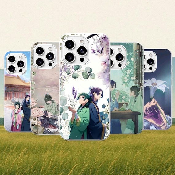 Apothecary Diaries Phone Case Maomao Anime Cover for iPhone 17Pro, 16, 15, 14, 13, 12, Samsung S26, S25, S24, S23Fe, A16, A56, Pixel 10,9Pro