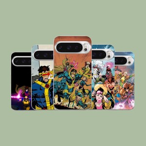 X-Men Phone Case Wolverine Comics Cover for Google Pixel 10, 10Pro, 9, 9Pro, 8A, 8, 7A, 6A, Samsung S26, S25, S24Fe, A16, iPhone 16, 15
