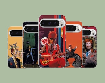 David Bowie Phone Case Rock Legend Cover for Google Pixel 10, 10Pro, 9, 9Pro, 8A, 8, 7A, 6A, Samsung S26, S25, S24Fe, A16, iPhone 16, 15