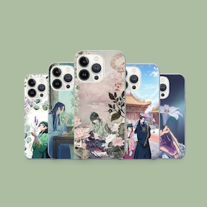 Apothecary Diaries Phone Case Maomao Anime Cover for iPhone 17Pro, 16, 15, 14, 13, 12, Samsung S26, S25, S24, S23Fe, A16, A56, Pixel 10,9Pro