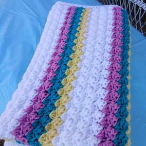 Here Comes the Sun Baby Blanket crochet pattern