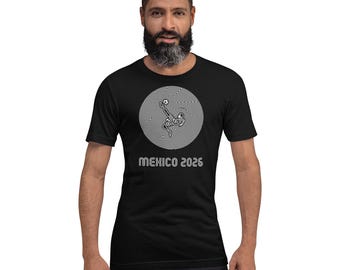 Kickball Soccer Player OpArtMexico2026 Tee