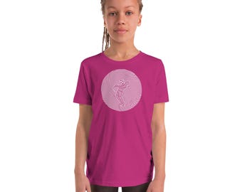 Youth Chest Control Soccer Player T-Shirt