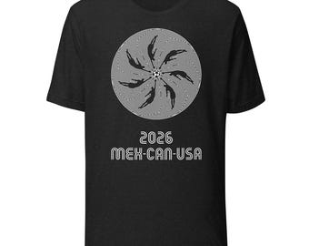 Men Soccer Circle Players Black Shirt - Optical Art Soccer Tee