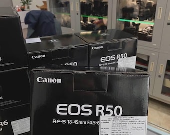 E0S R50-systeemcamera RF-S18-45 mm F4.5-6.3 is STM-lenskit - NIEUW