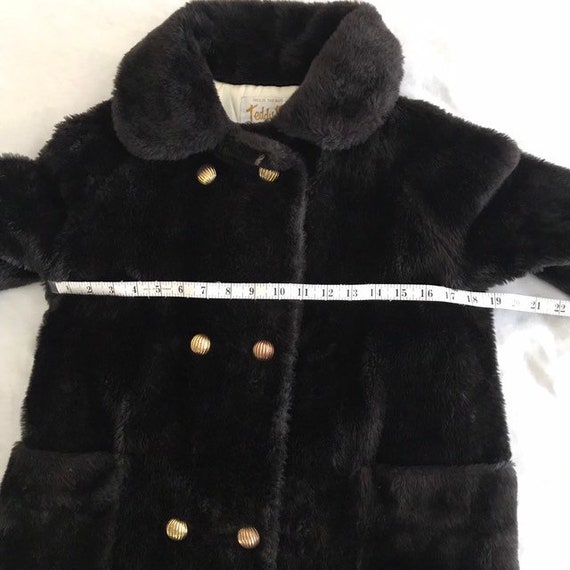 70's Vintage White Stag TEDDY BEAR Coat MEDIUM - image 9