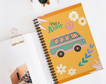 Cuaderno espiral - Línea rayada