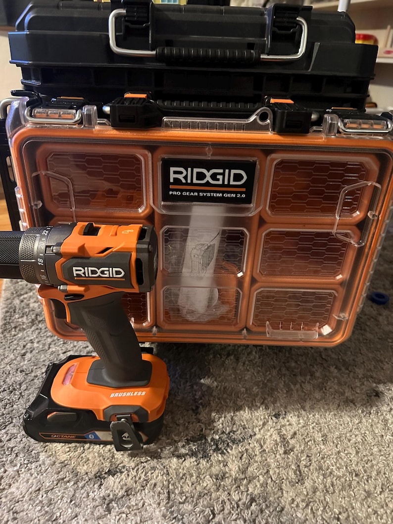 Ridgid Pro Gear Side Mounts For Smaller Compartment Box image 8