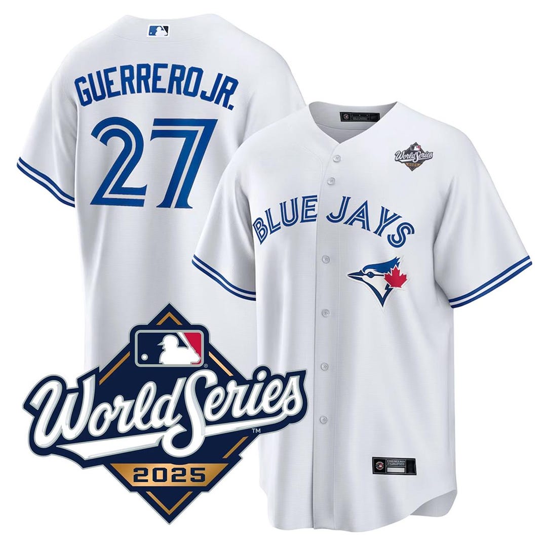 27 Shirt,personalized Toronto Blue Jay White Jersey,custom Name Number ...