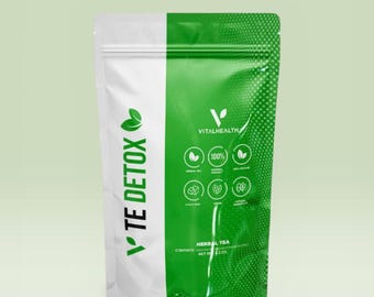 V-Te Detox Herbal Tea – Natural Weight Loss, Digestion, Bloating Support