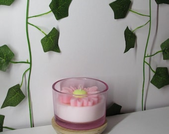 Daisy Top Candle, pick a scent, 8oz