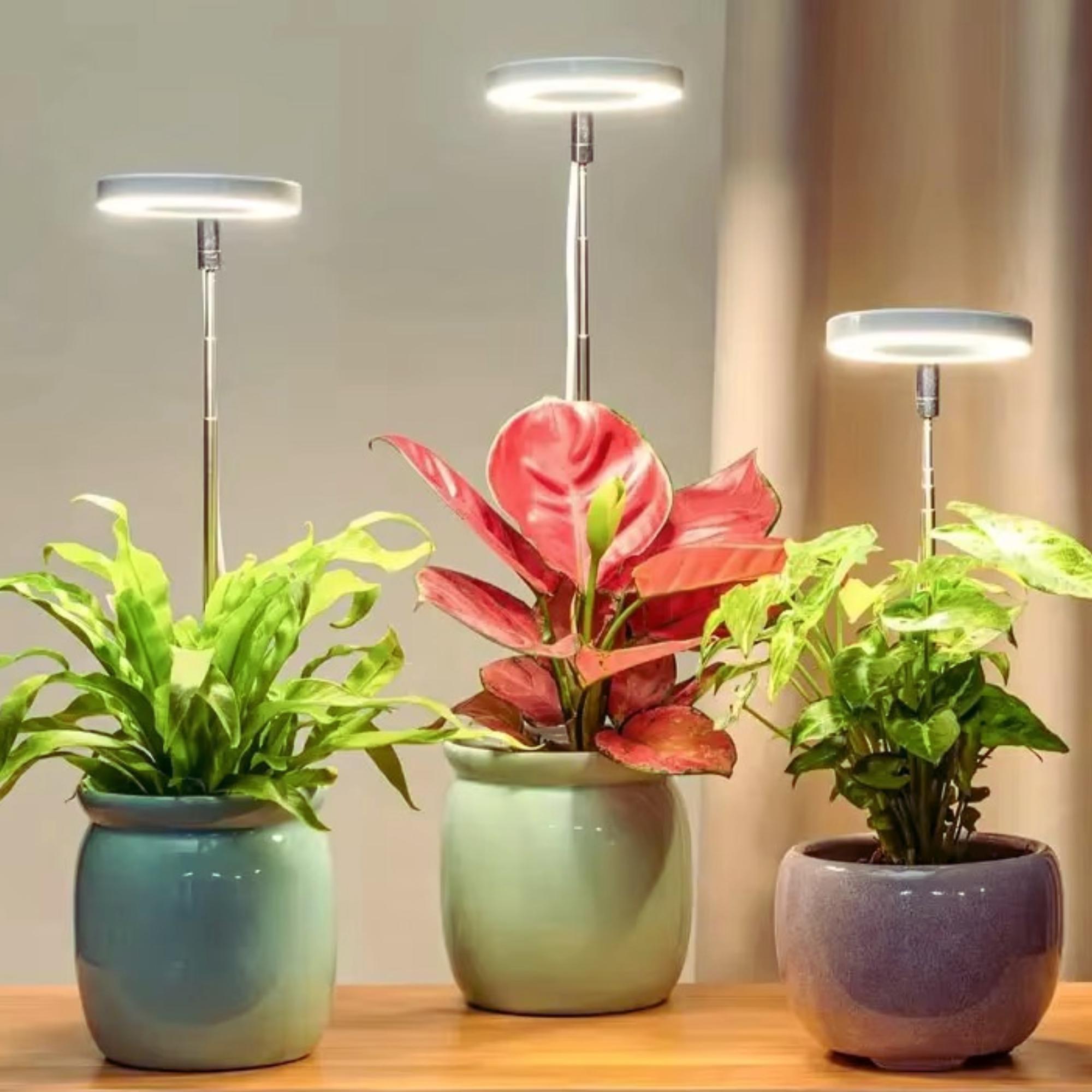 LED Grow Light Full Spectrum Indoor Plant Lamp, Adjustable Dimmable ...