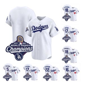 Gepersonaliseerde Los Angeles Dodgers 2026 honkbaltrui, aangepaste naam en nummer