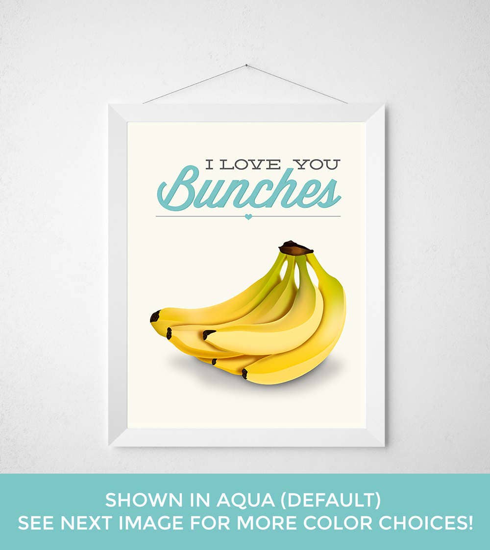 Banana Bunch ✓ – Poster Museum