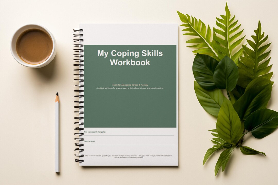 Coping Skills Workbook for Stress and Anxiety | Mental Health PDF ...