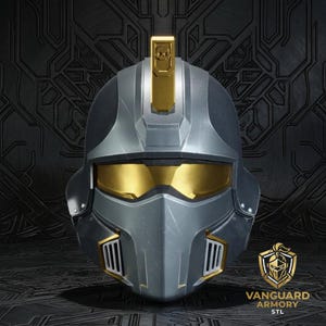 Hero of the Federation Helmet STL, Intergalactic Elite Trooper 3D Print Files, Wearable Special Ops Mask, Galactic Armor, Digital Download