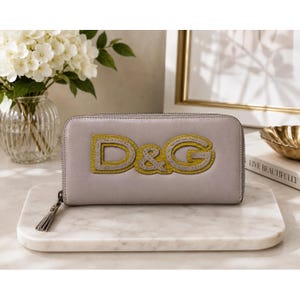 DOLCE＆GABBANA VTG wallet chain archive Dolce Gabbana Wallet - Etsy