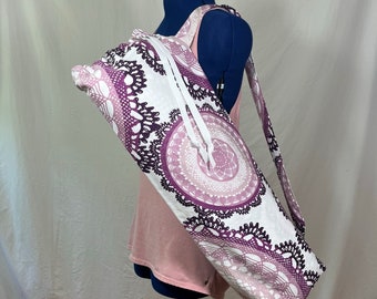 Handmade Upcycled Yoga Mat Bag