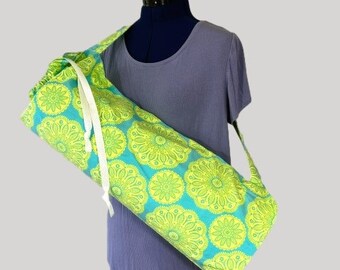 Handmade Upcycled Yoga Mat Bag