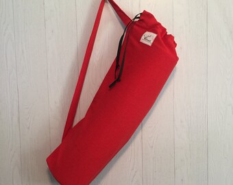 Handmade Upcycled Yoga Mat Bag