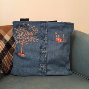 Handmade Upcycled Tote