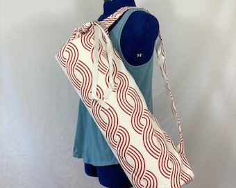 Handmade Upcycled Yoga Mat Bag