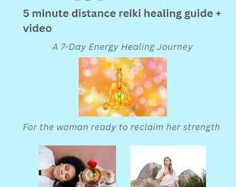 5 minute Distance Reiki Video + E-guide