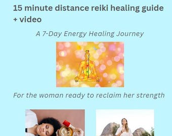 15 minute distance reiki video + Eguide