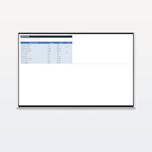 ADHD Daily Planner Dark Mode | Brain Dump Template | Google Sheets