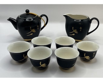 Juego de té japonés vintage