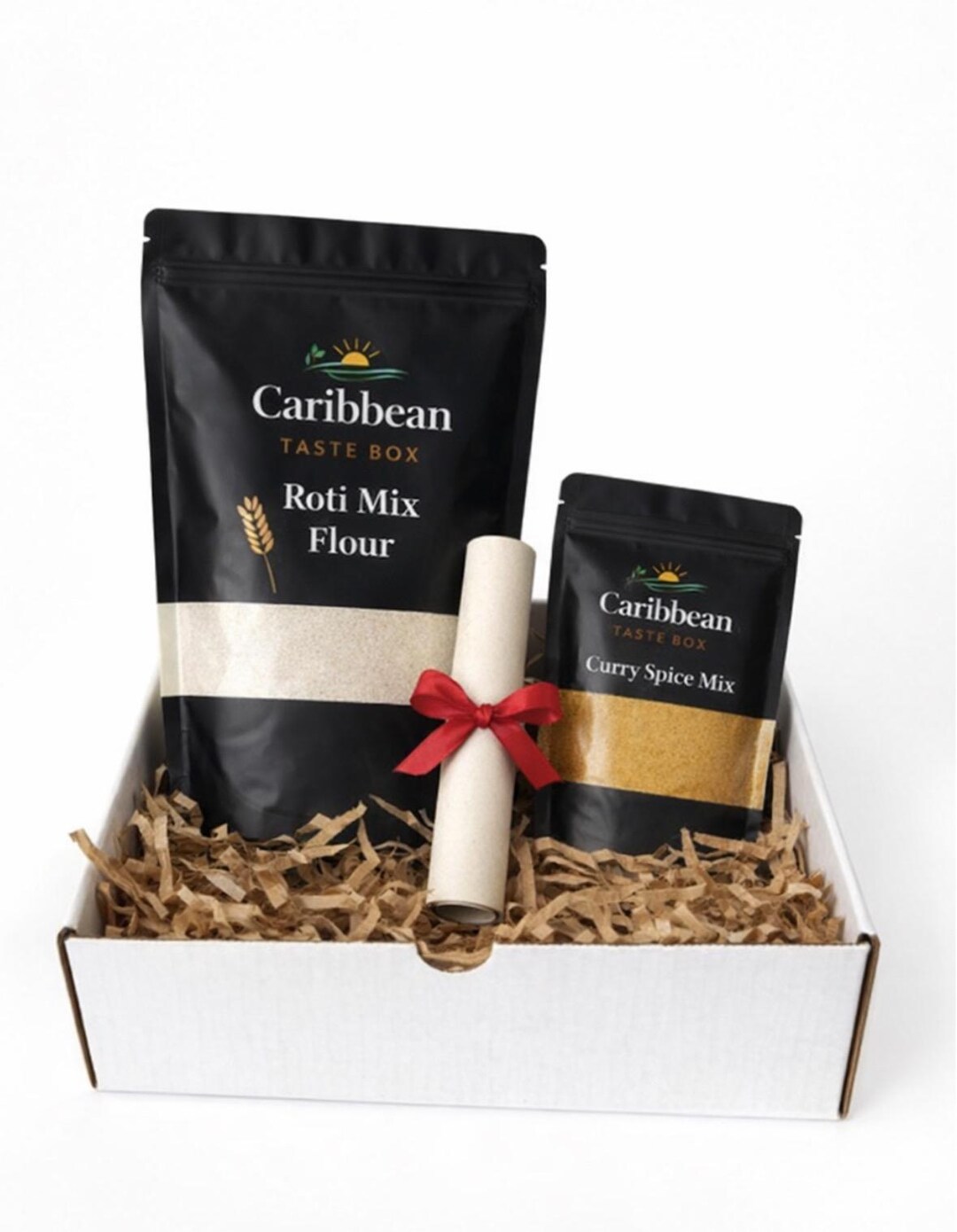 Caribbean Roti Making Kit, Curry Spice Blend, Authentic Island Flavours ...