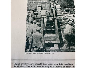 WWI 1916-17 War Photo Book 70+ Pages British Tank Russian Revolution