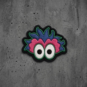 Cartoon Monster Eyes Embroidered Patch, Funny Eyeball Iron On Patch, Spooky Cute Patch for Jacket, Backpack, Clothing Patch