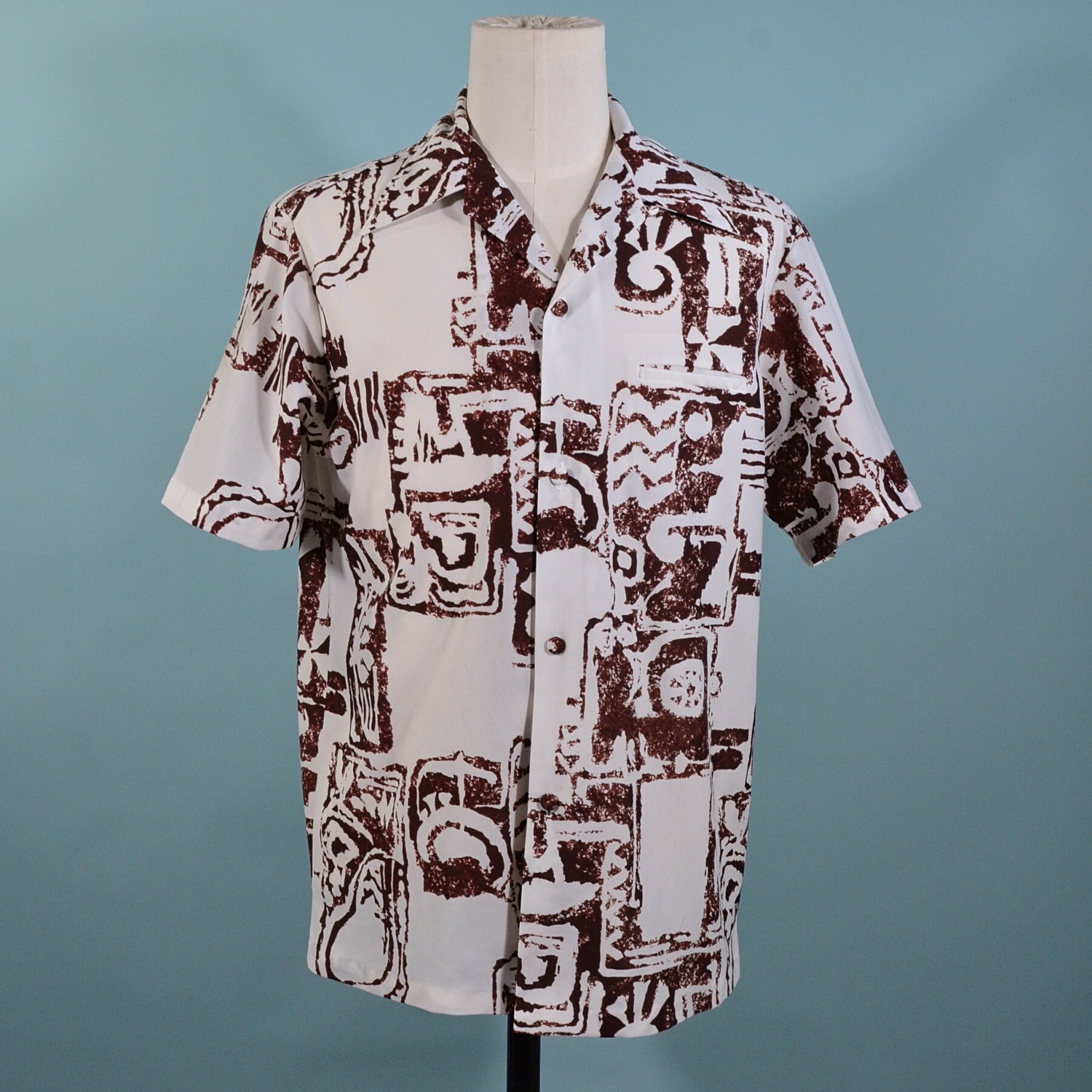 Sears Hawaiian Fashions, Vintage 60s Hawaiian Aloha Shirt Sears Hawaiian Fashions, Vintage 60s Hawaiian Aloha Shirt