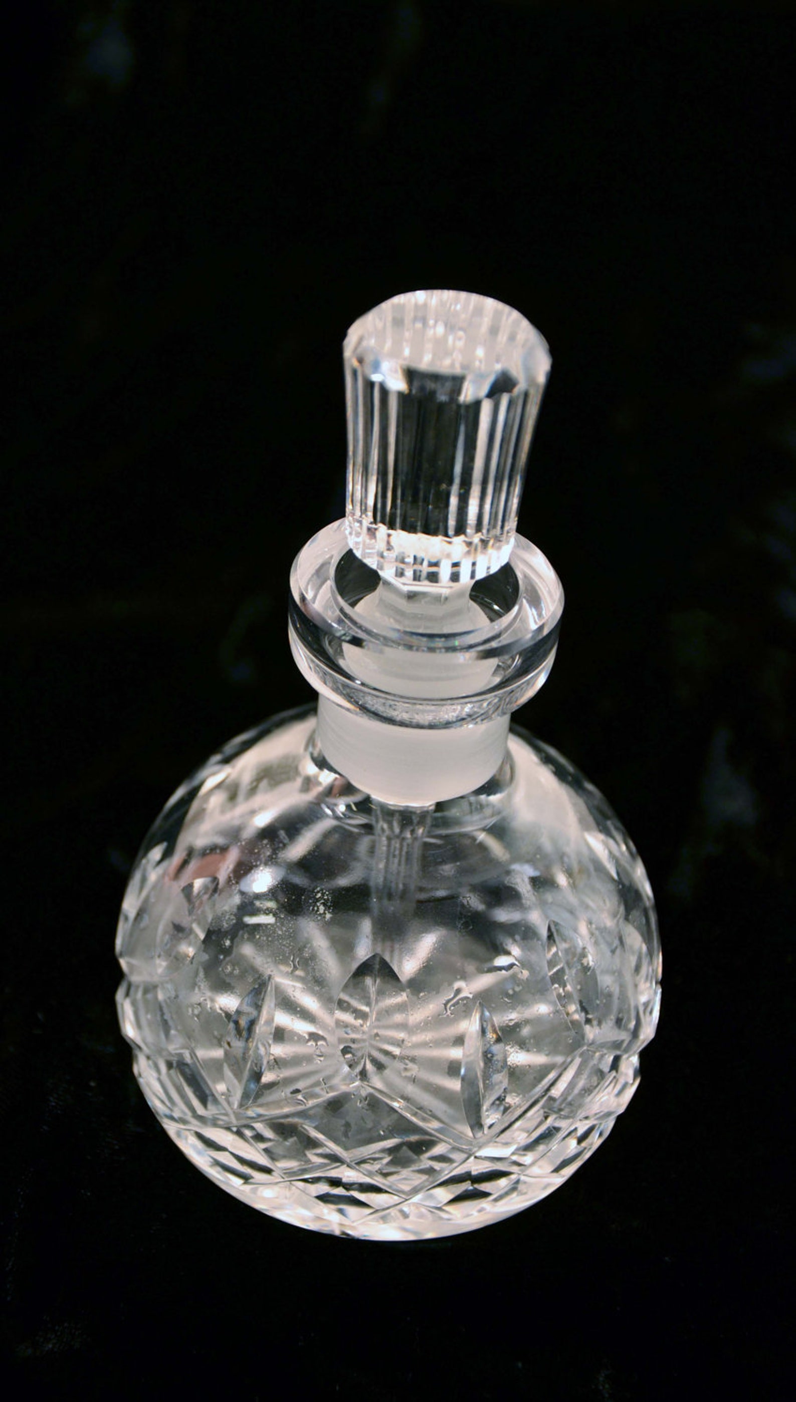 Vintage Waterford Crystal Perfume Bottle Etsy