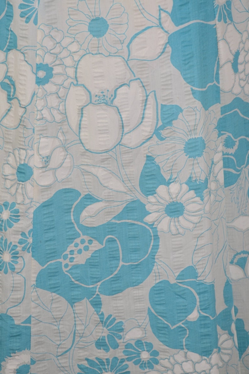 Vintage 50s/60s Floral Dressing Gown House Coat Lounge Wear image 8