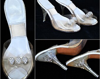 Lucite Clear Heel - Etsy