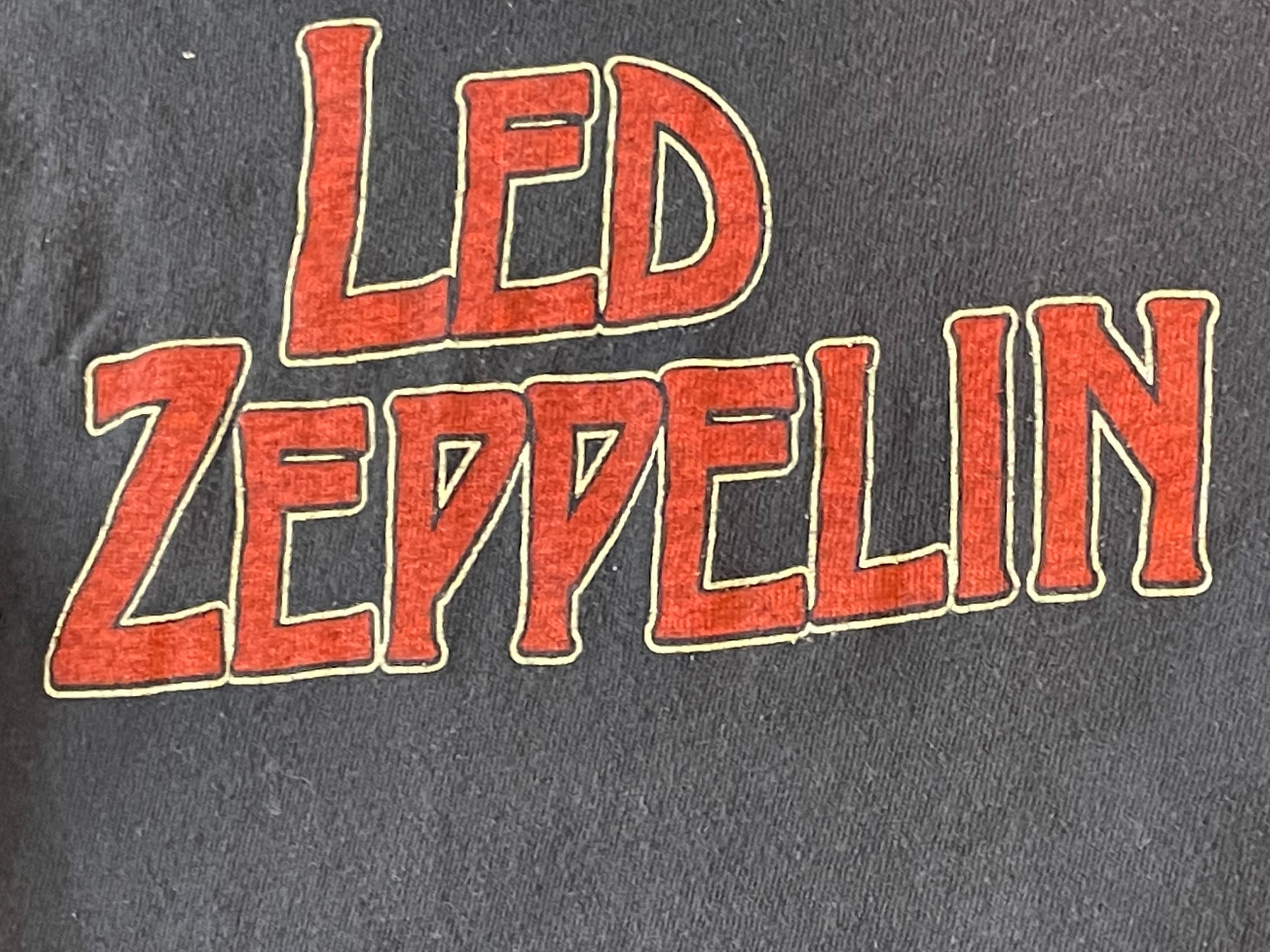 Vintage Led Zeppelin Tee Shirt, Hanes Label - Etsy