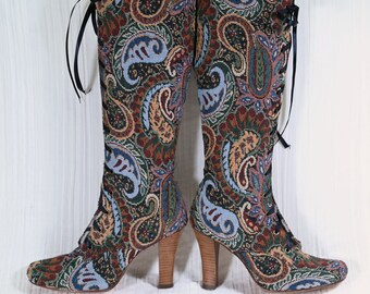 tall granny boots
