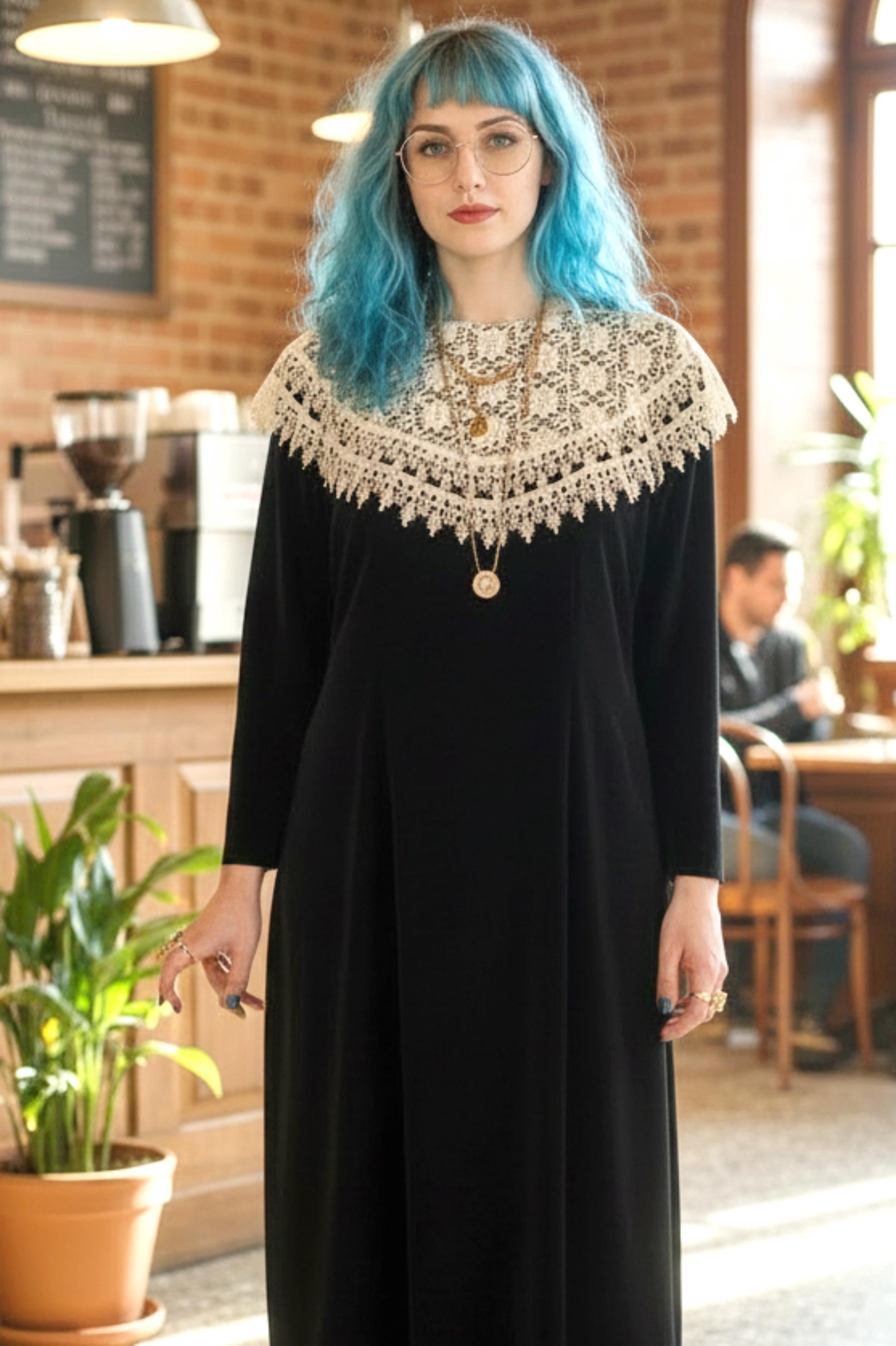 Black Pilgrim Dress - Etsy