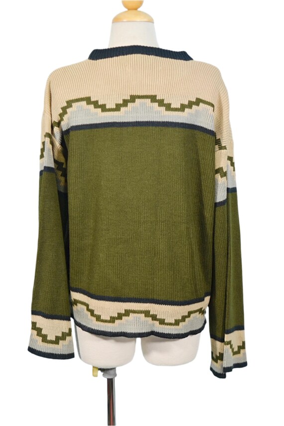 Vintage 60s/70s Southwestern Pullover Sweater - image 7