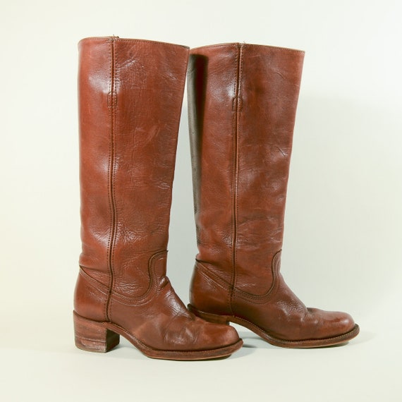 frye campus leather boot